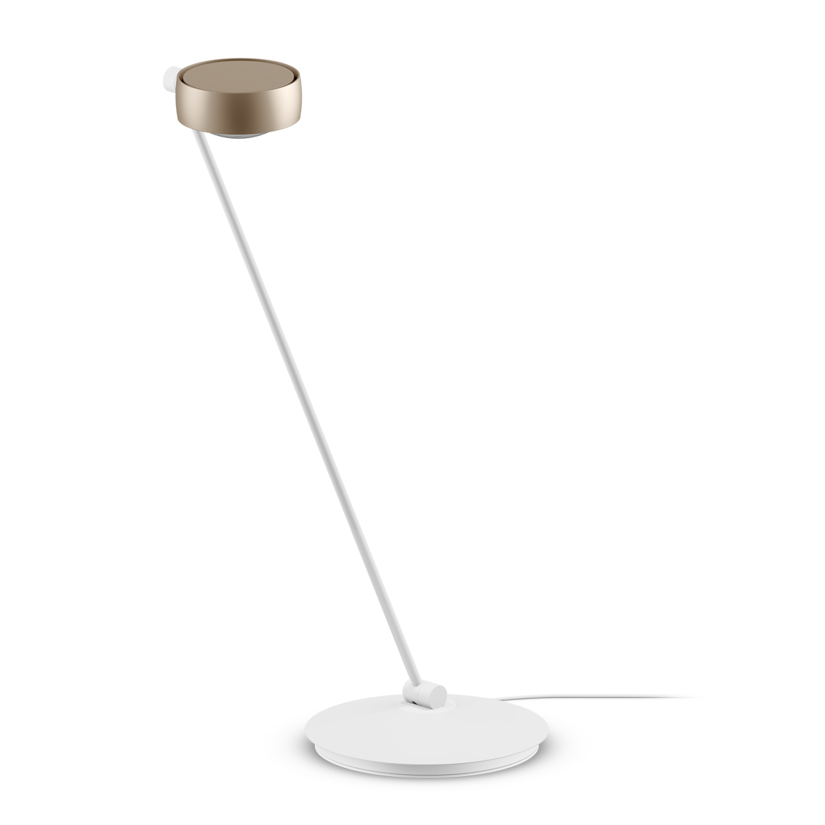 Alignment: right, gold matt / white matt