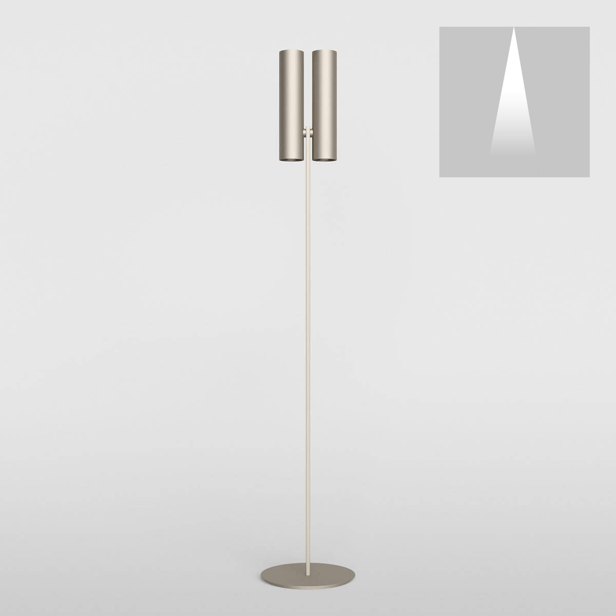 Tobu F1 LED Stehleuchte, 3000 K