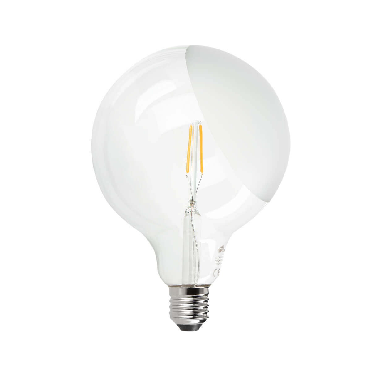 LED Globelampe G125 E27, 2 W, 2700 K, für Flos Lampadina
