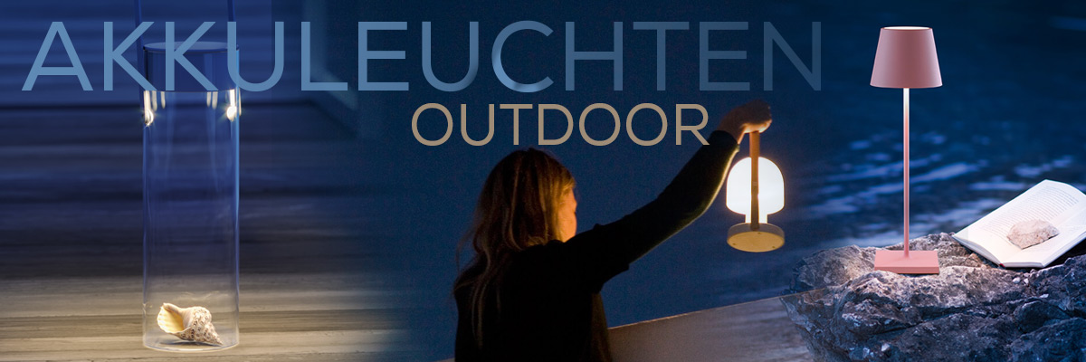 Kategoriebanner Akkuaussenleuchten