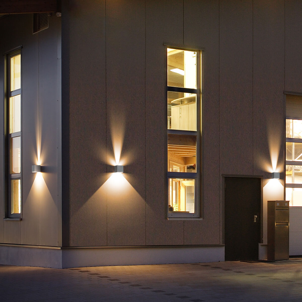 CMD Leuchten 9032/9033 Up & Down LED Wandleuchte, weiß