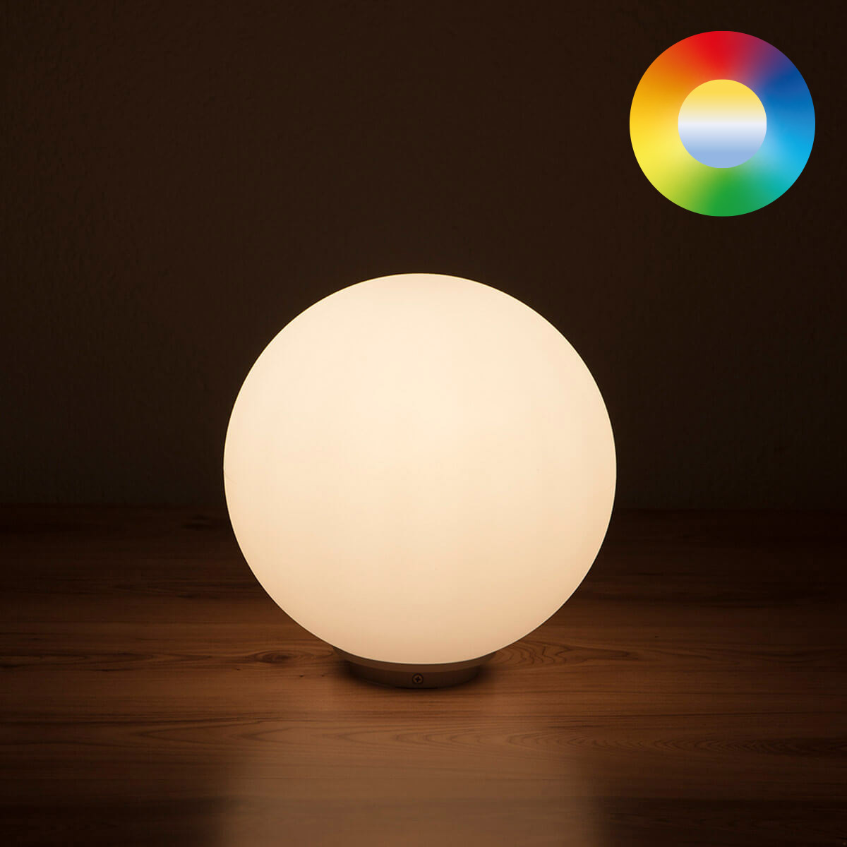 Snowball Stationär RGBCCT-LED Kugelleuchte mit ZigBee