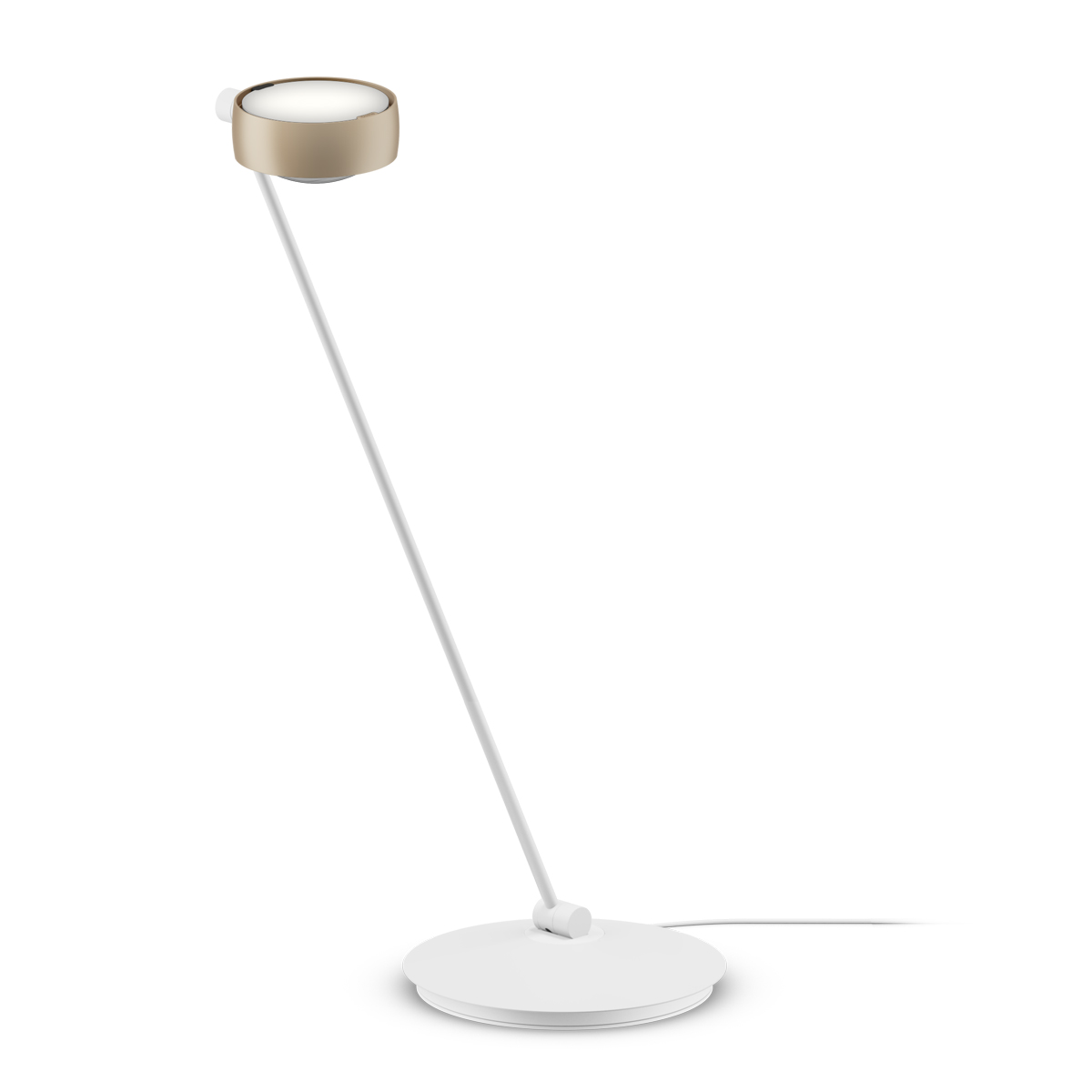 Alignment: right, gold matt / white matt