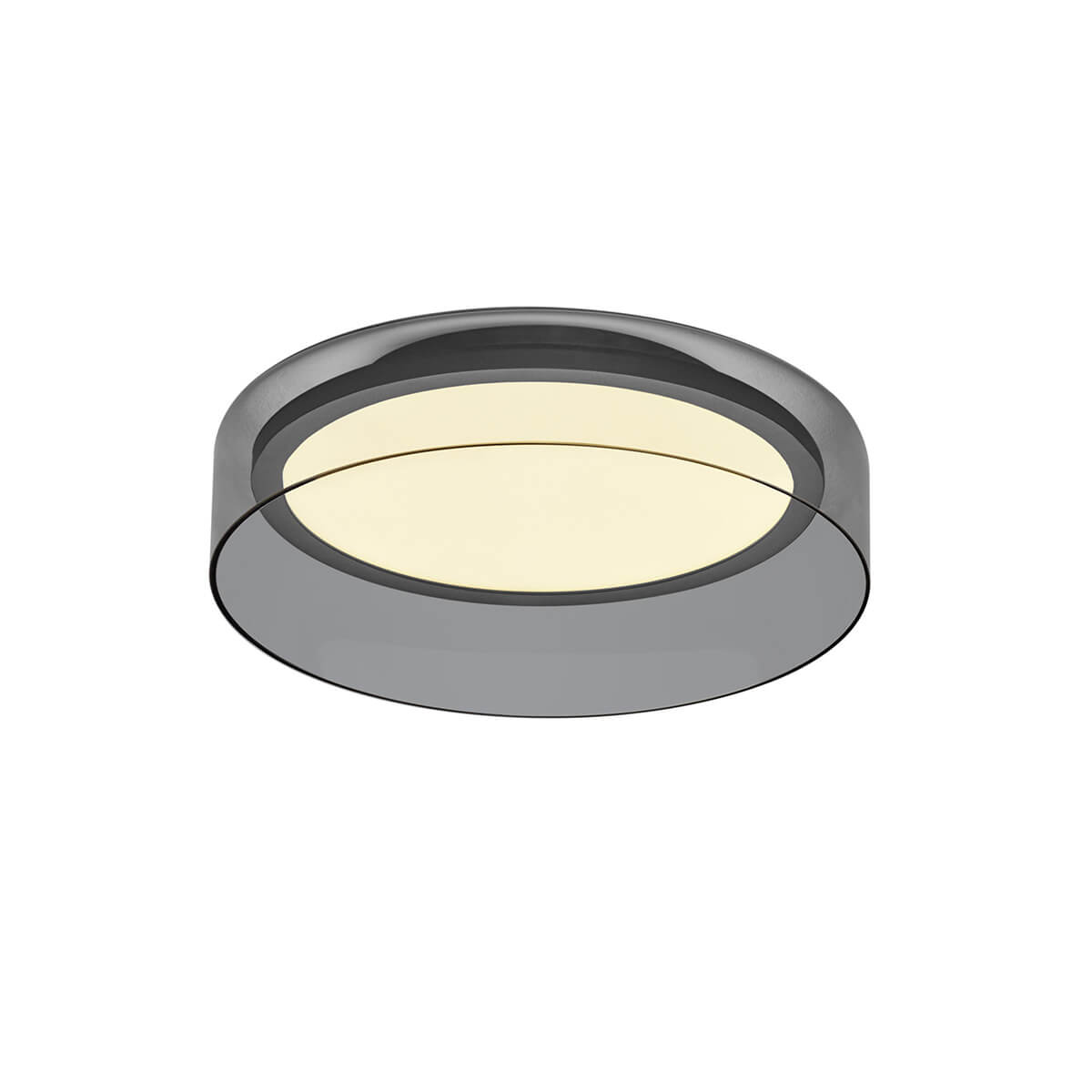 Ø: 35 cm, smoked glass