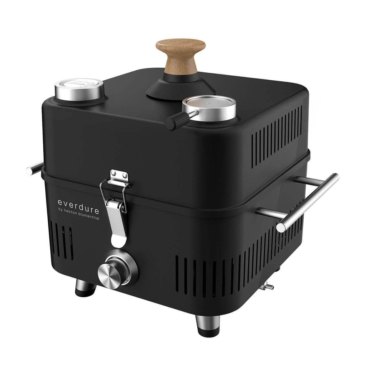 Cube ProFlame 360 Gasgrill mit Garhaube, tragbar