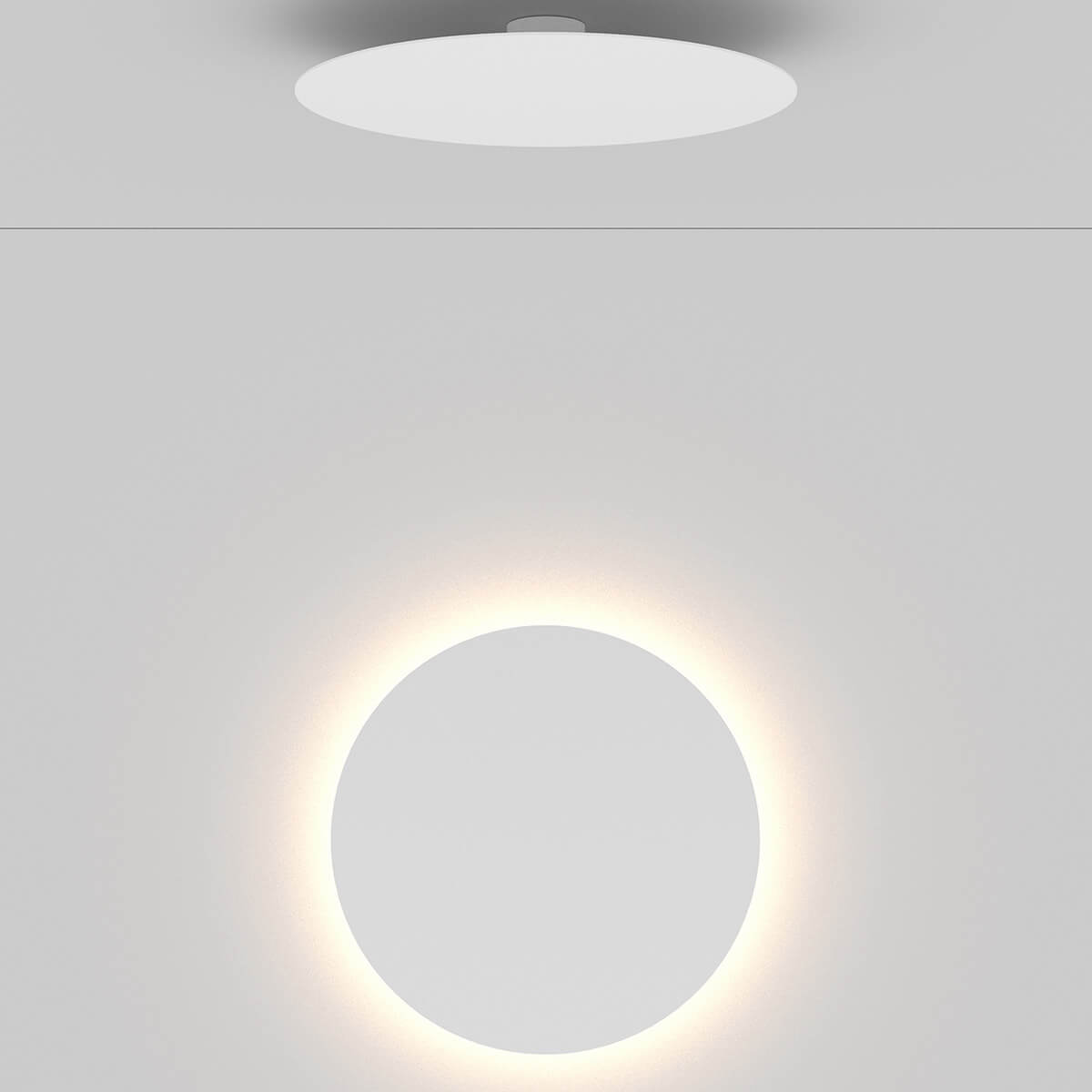 3000 K, Ø: 80 cm, white matt
