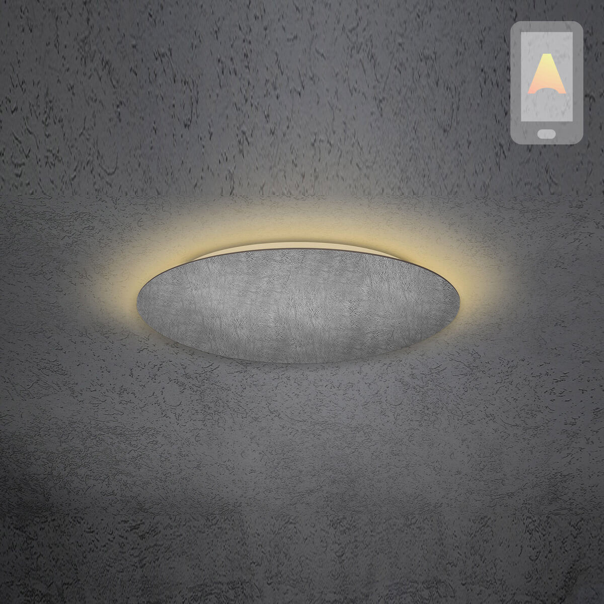 Blade LED Wand- / Deckenleuchte, Ø: 59 cm, mit Casambi-Modul