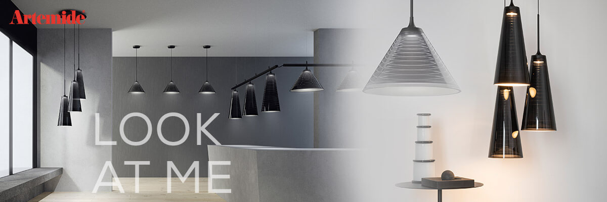 Kategoriebanner Marke Artemide Look at me