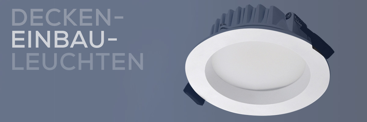Kategoriebanner Deckeneinabuleuchten Outdoor