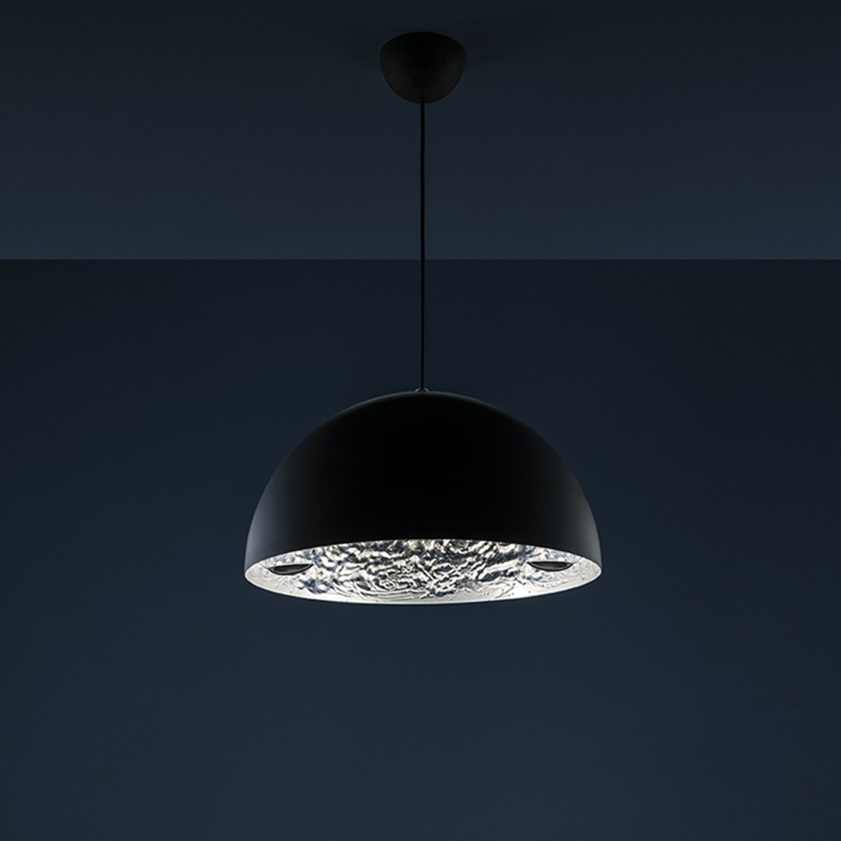 Ø: 80 cm, black / silver