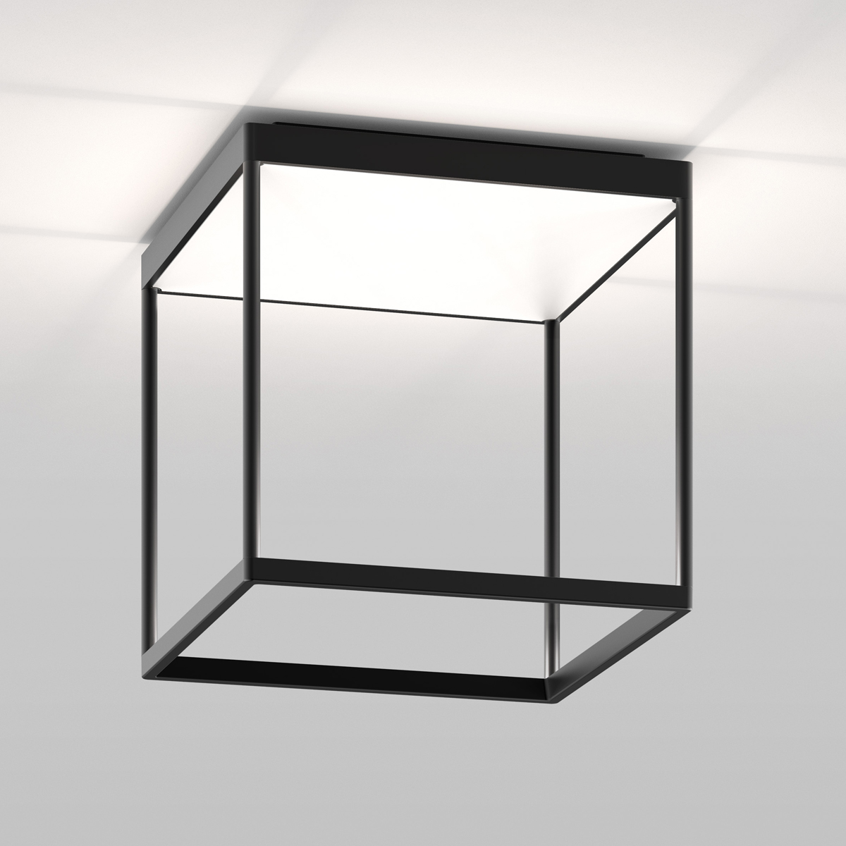 Reflex² Ceiling M 300 Tunable White LED Deckenleuchte, schwarz