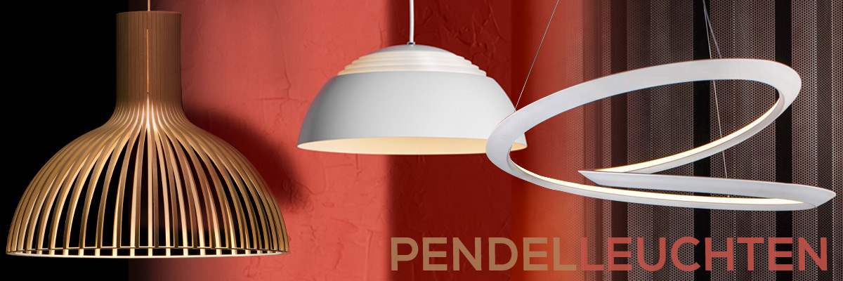 Kategoriebanner Pendelleuchten