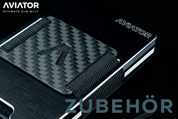 Kategoriebanner Marke Aviator Wallet Zubehör