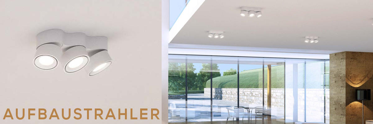 Kategoriebanner gewerbliche Aufbaustrahler