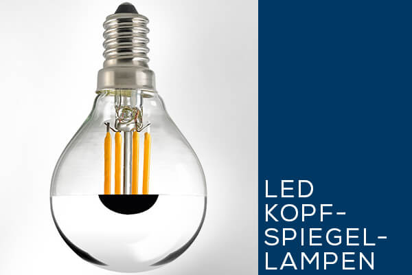 Kategoriebanner Leuchtmittel LED Kopfspiegellampen