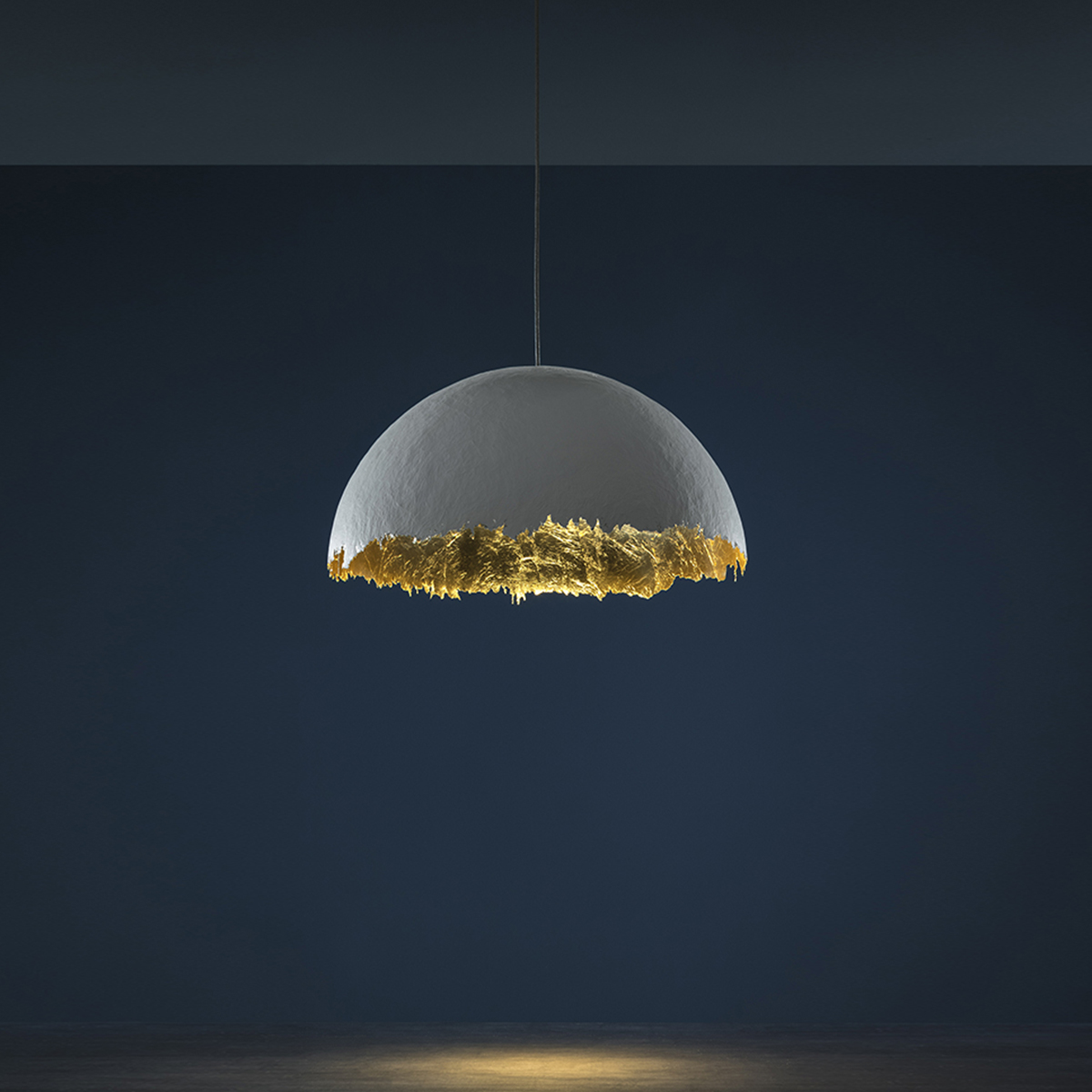 Ø: 60 cm, shade: white / gold