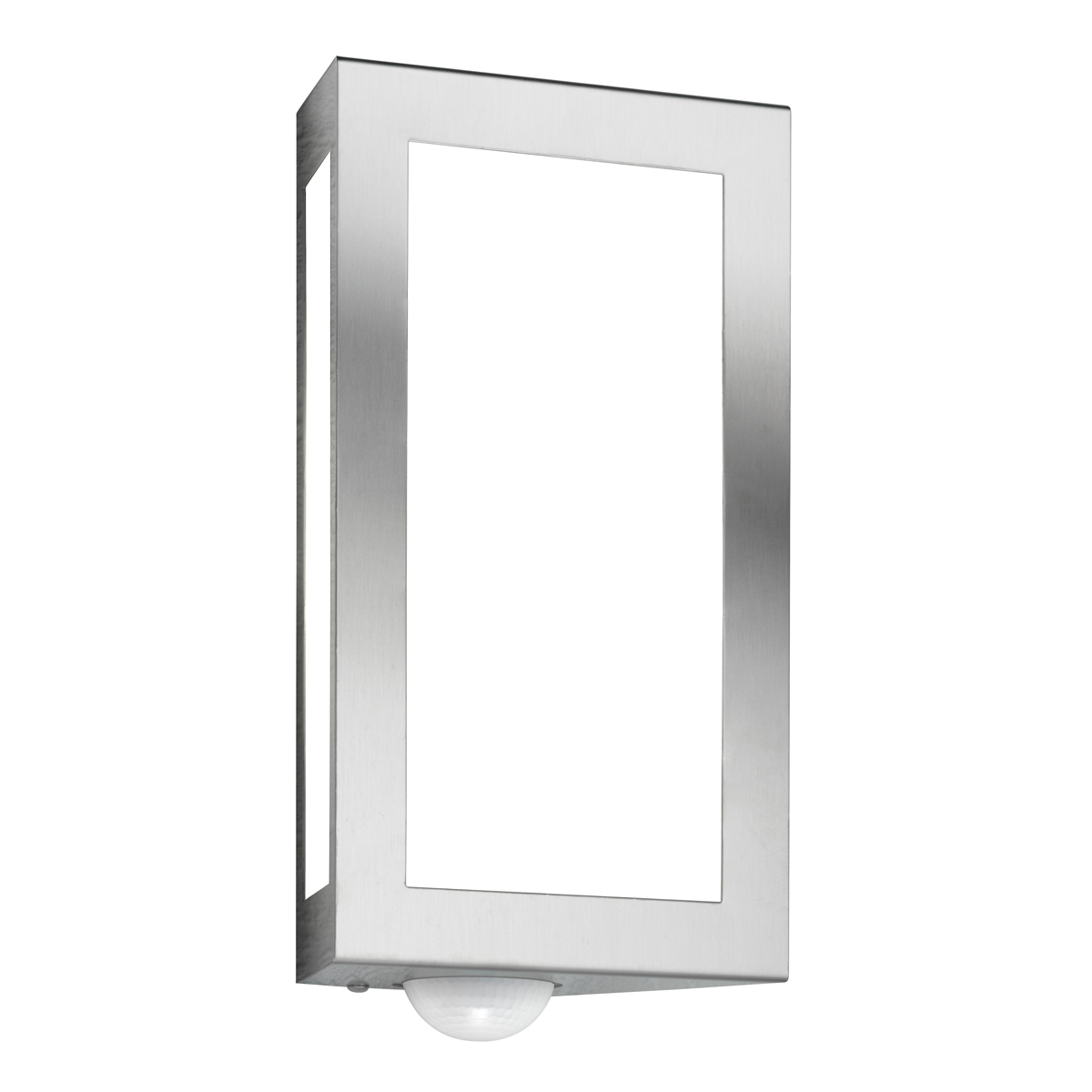 Stainless steel, with motion detector