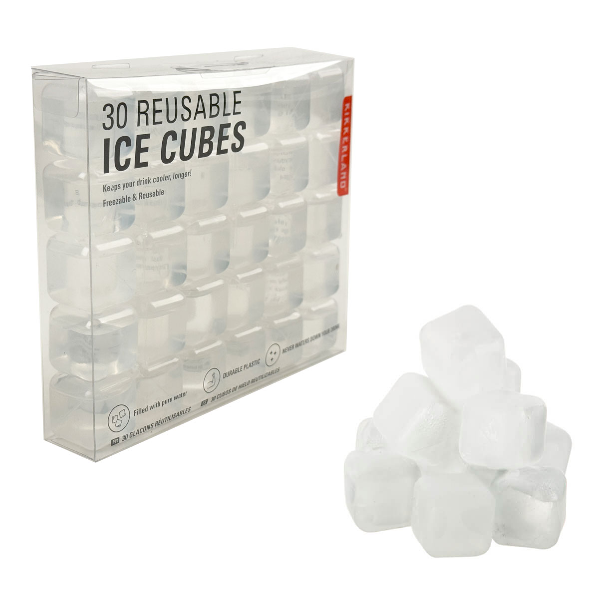 Wiederverwendbare Eiswürfel