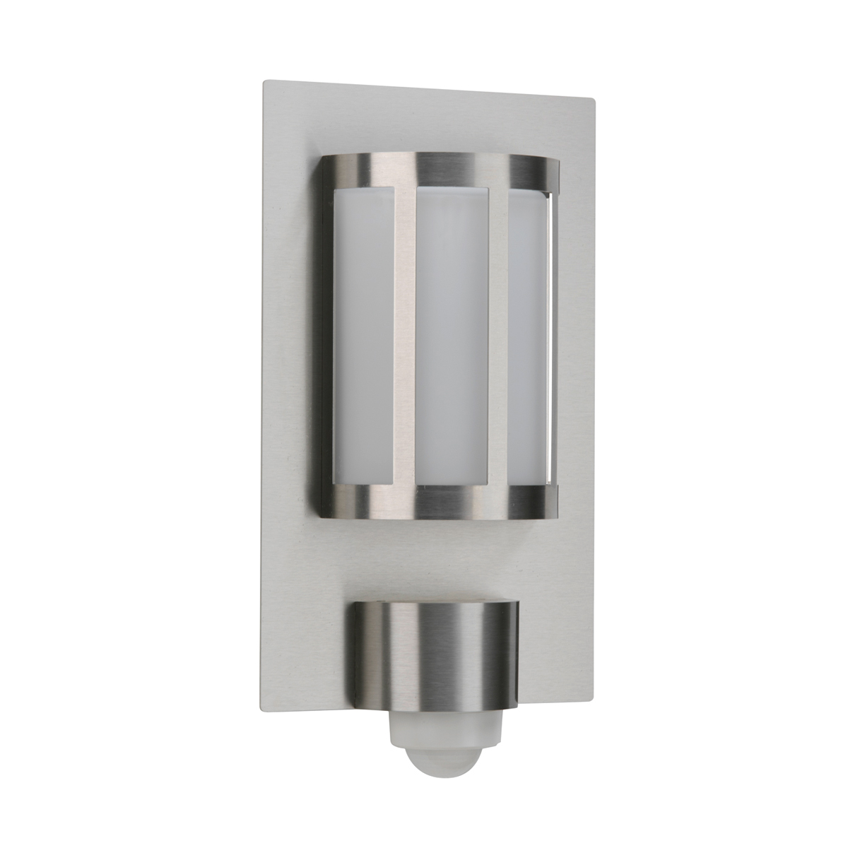 Stainless steel, with motion detector