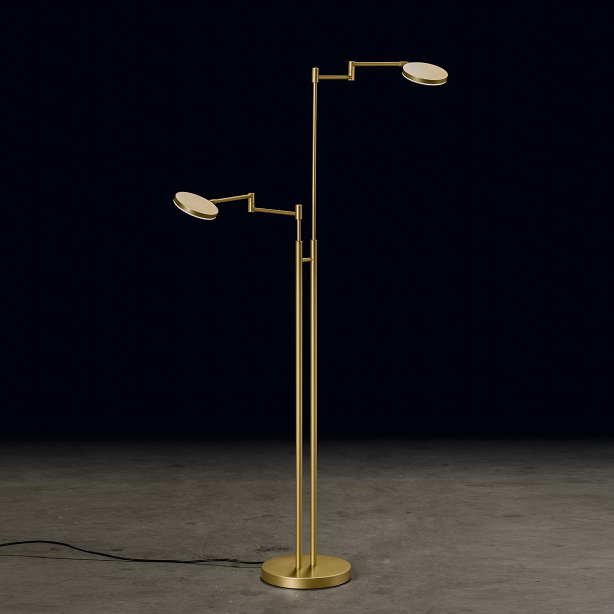 Plano Twin LED Stehleuchte