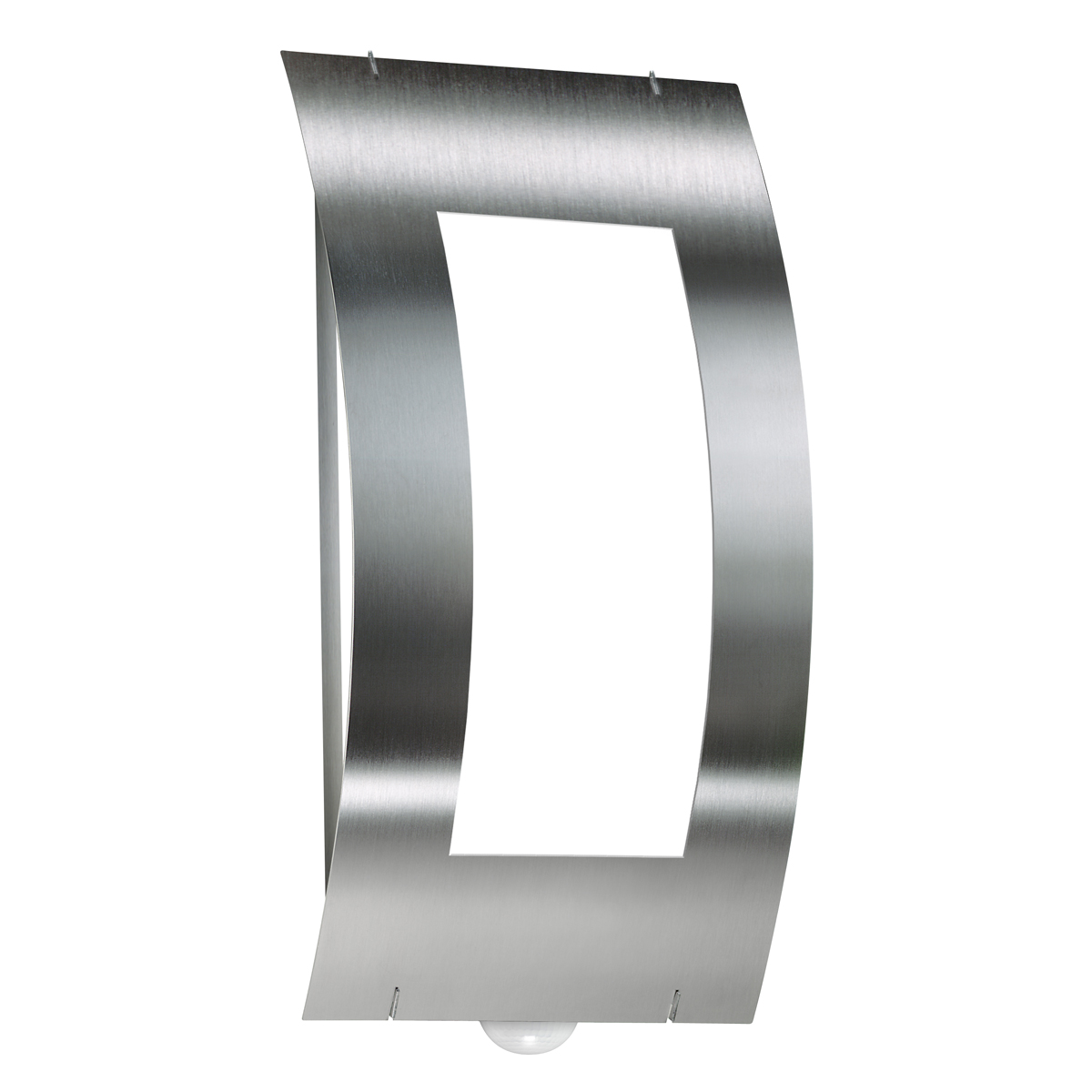 Stainless steel, with motion detector