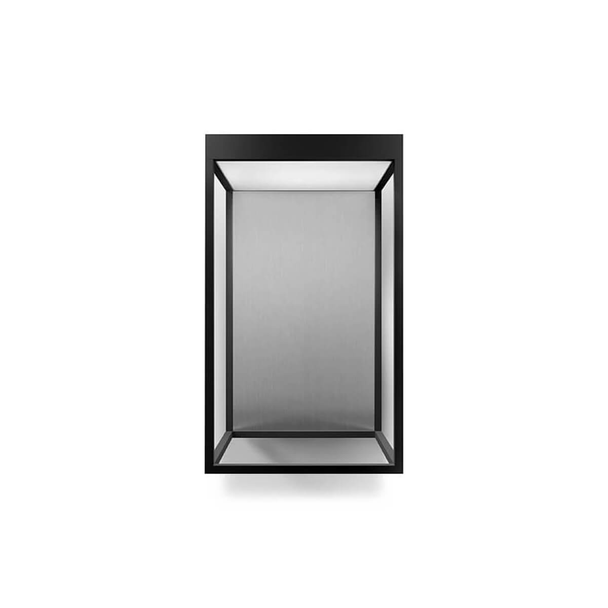 Cover: Brushed stainless steel