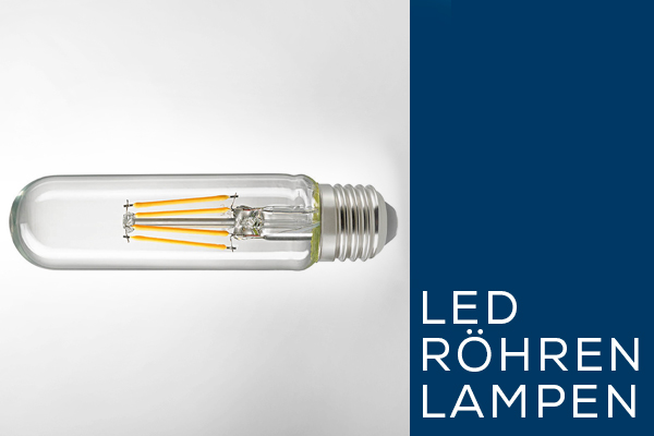 Kategoriebanner Leuchtmittel LED Röhrenlampen