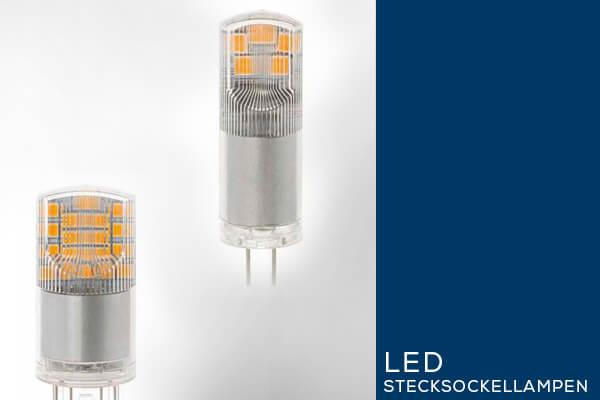 Kategoriebanner Leuchtmittel LED Stecksockellampen