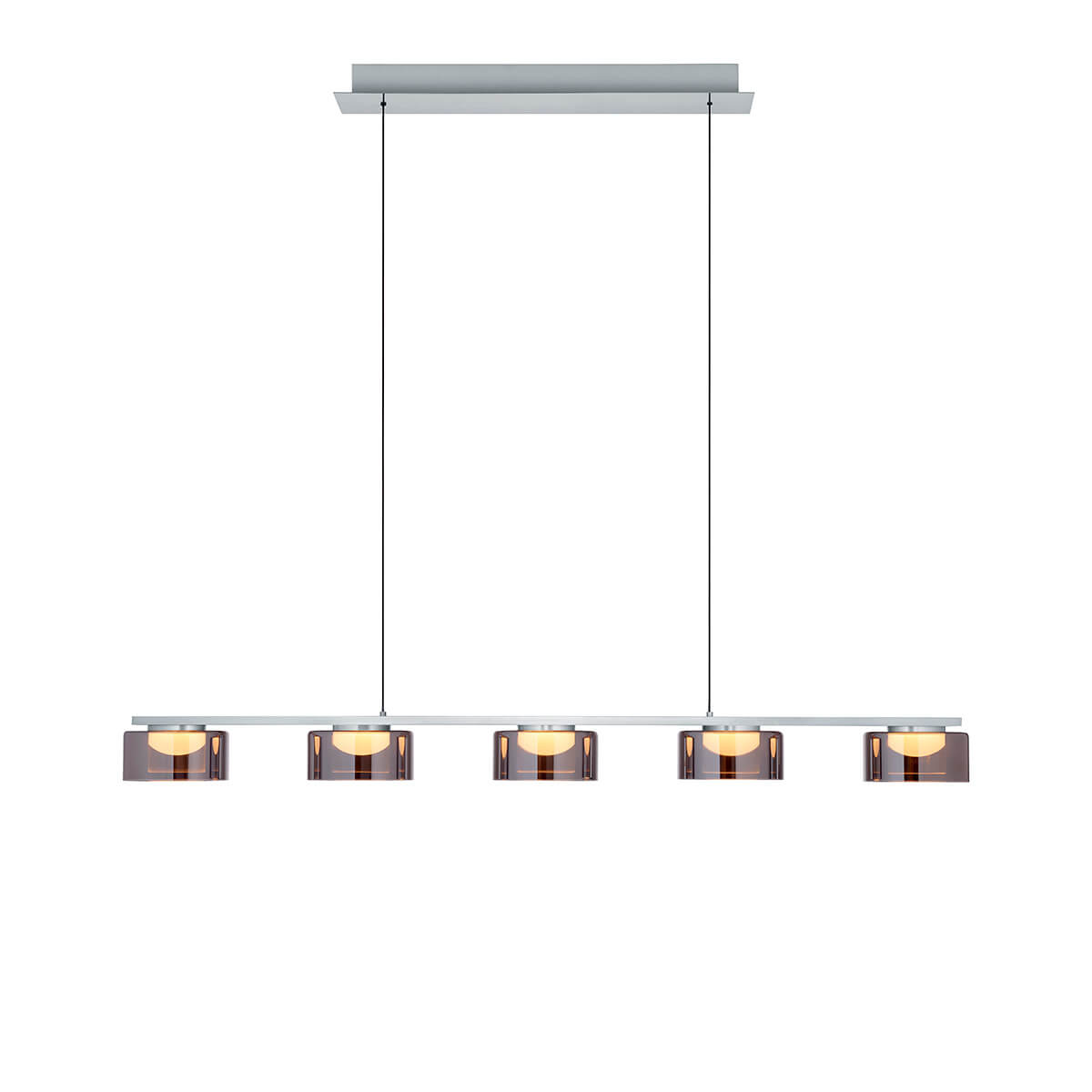 Dune LED Pendelleuchte, 5-flg.