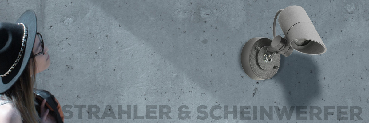 Kategoriebanner Strahler & Scheinwerfer