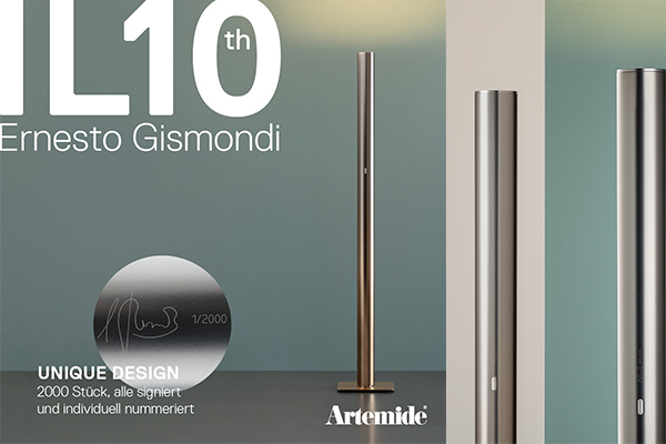 Kategoriebanner Marke Artemide Ilio 10 Special Edition