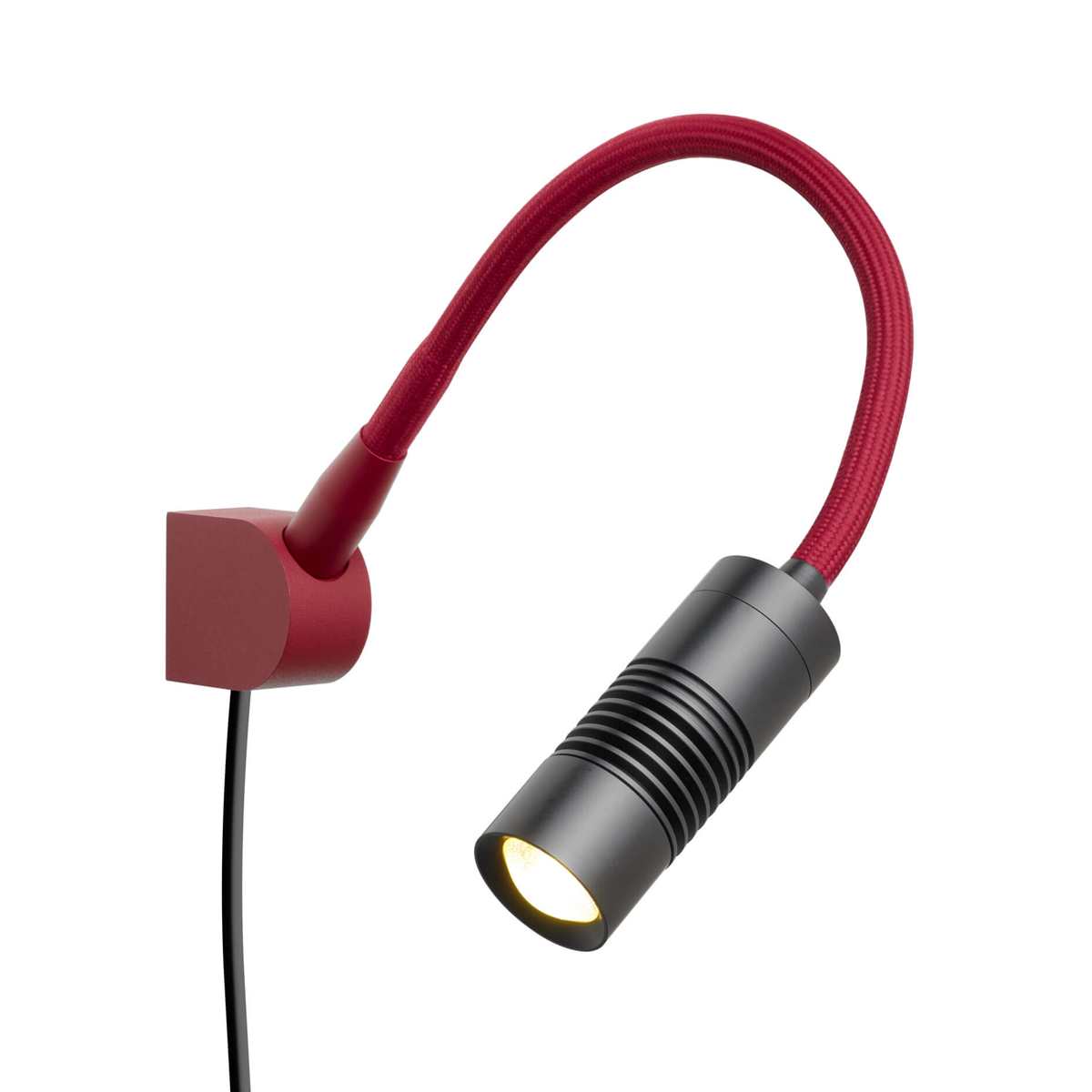 red matt, head: black matt