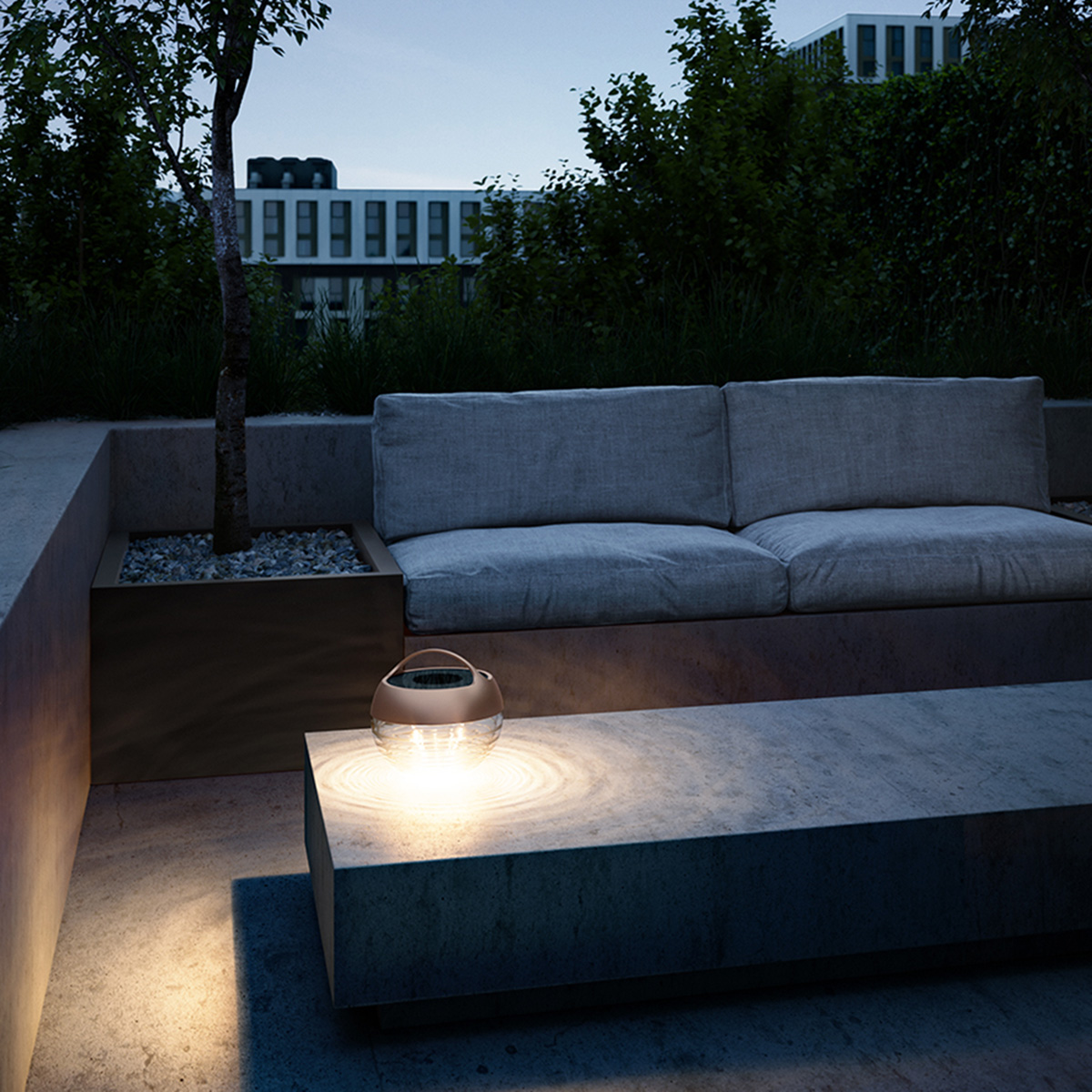 IP44.de Aqu S LED Solar- / Akkuleuchte, bright bronze (Bronze)