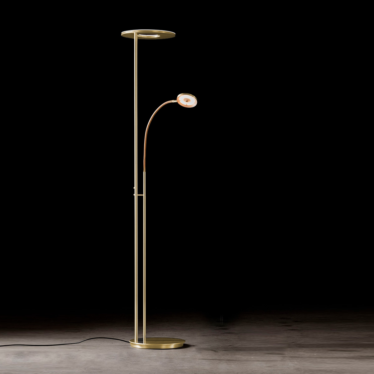 Eloxal Messing / Sand