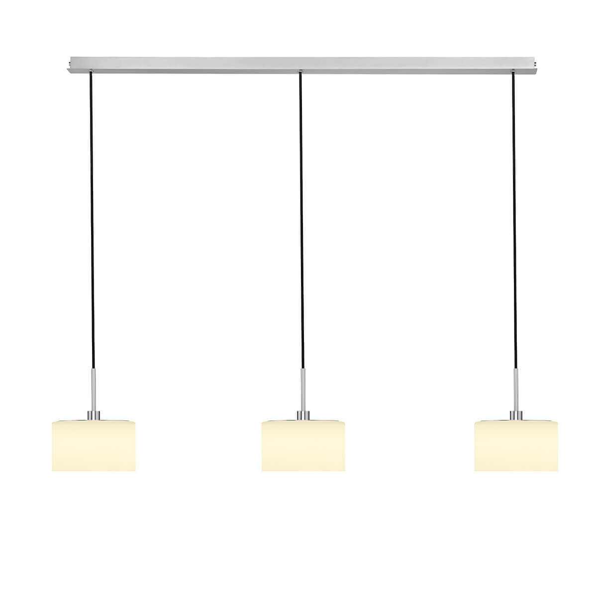 Matt nickel, shades: opal white glass