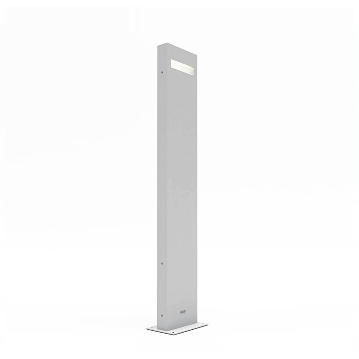 Höhe: 100 cm, hellgrau