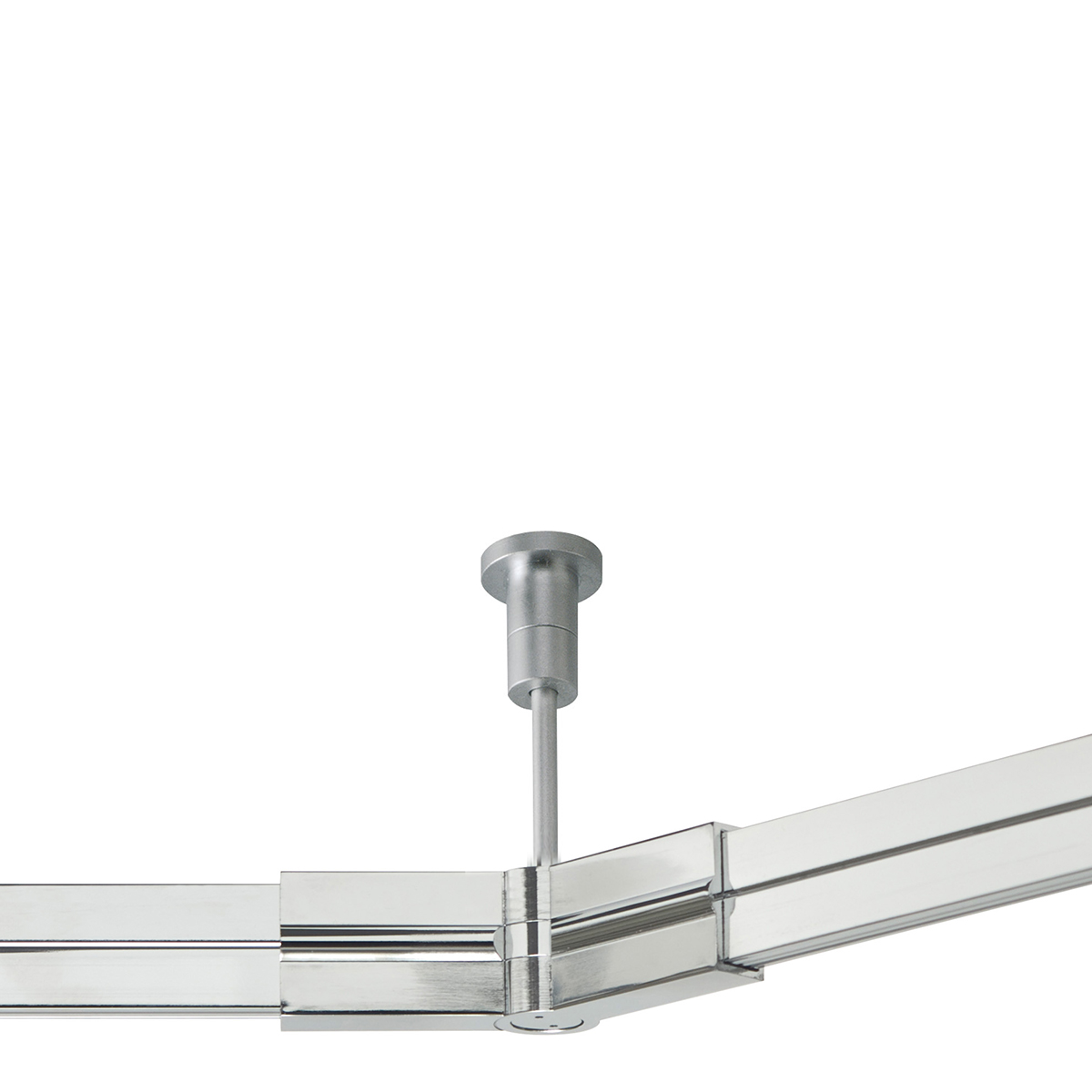 conductive, 10 cm, matt chrome