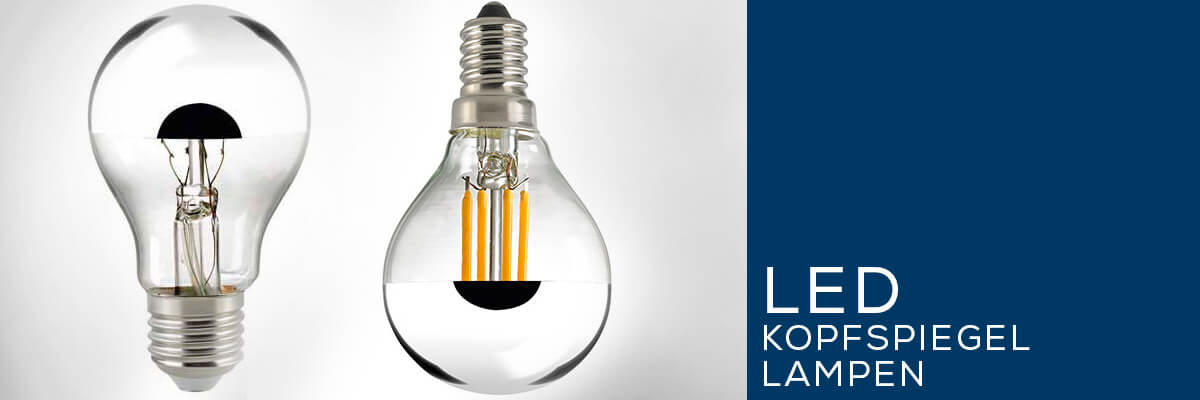 Kategoriebanner Leuchtmittel LED Kopfspiegellampen