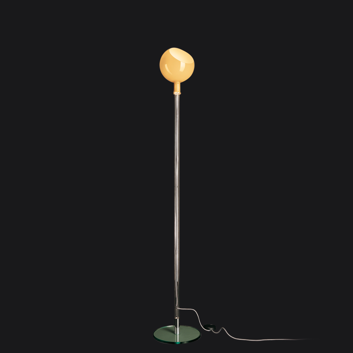 Schirm: bernsteinfarben