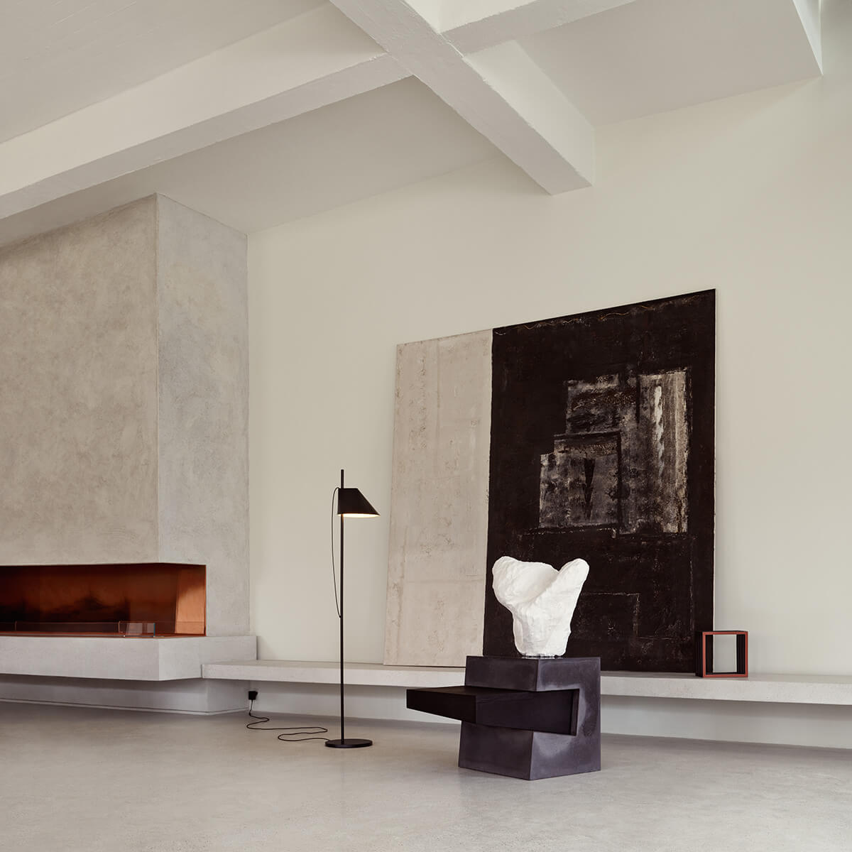 Louis Poulsen Yuh LED Stehleuchte, schwarz