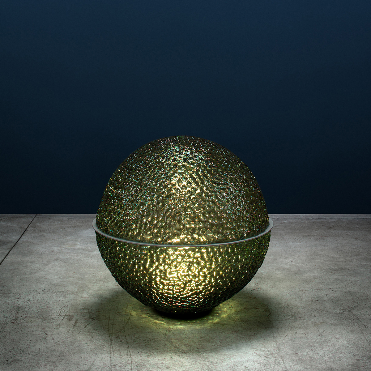 Ø: 50 cm, green glass