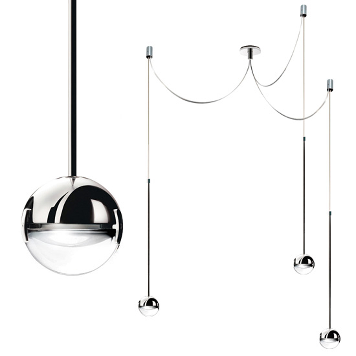 Convivio new LED Sopratavolo Tre