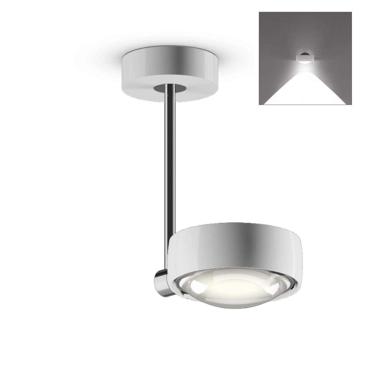 Sento C faro up LED Deckenleuchte, 2700 K, 20 cm