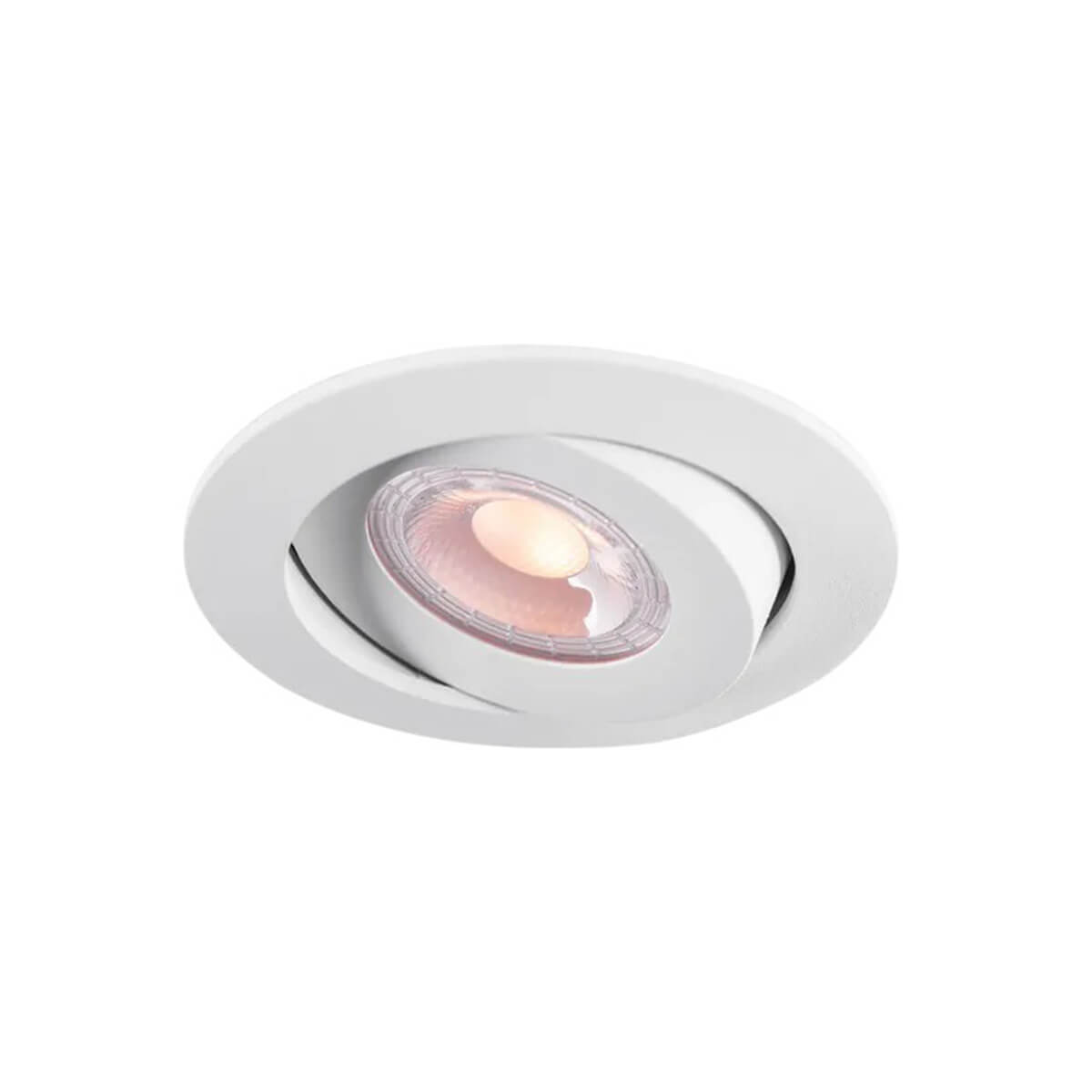 HALUX Slim Downlight IP44 LED Einbaustrahler, Dim-to-Warm
