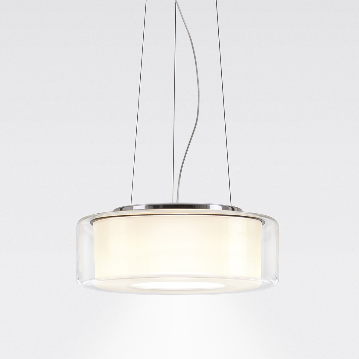 Curling Suspension Rope L LED Pendelleuchte