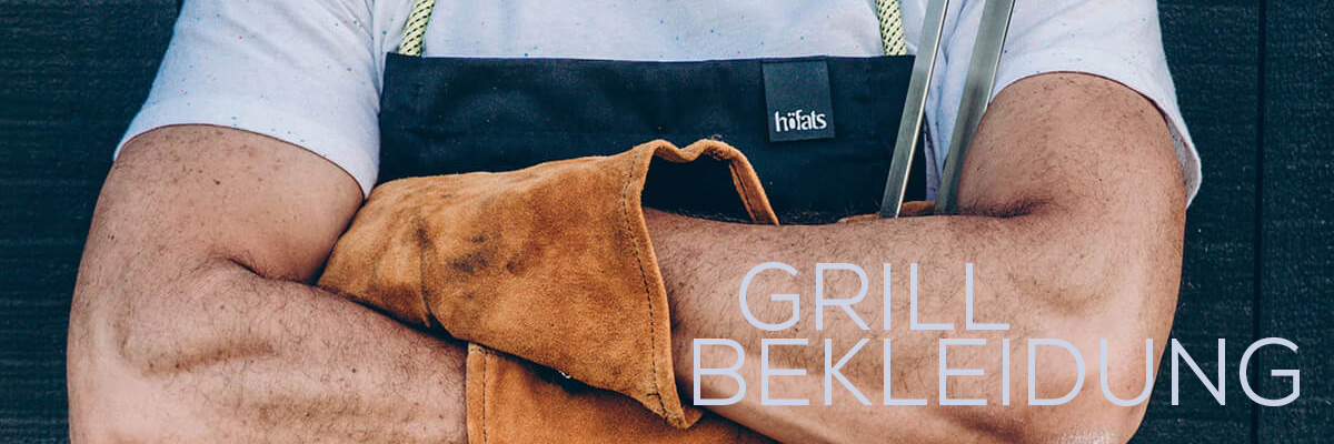 Kategoriebanner Accessoires Grillbekleidung