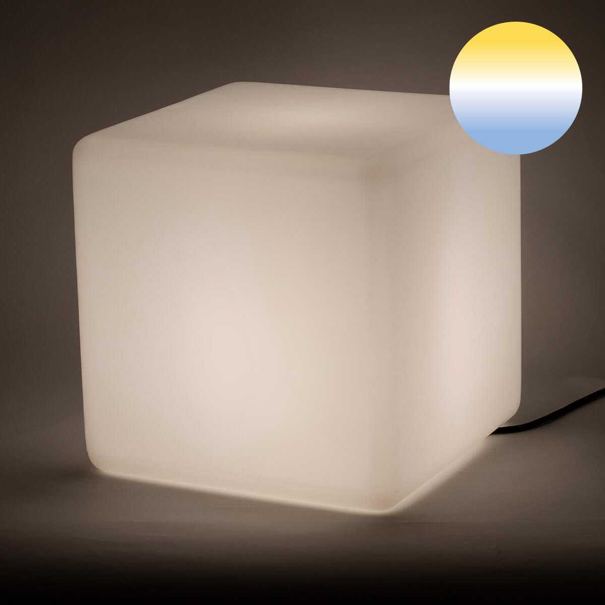 Würfel CCT-LED Außenleuchte mit ZigBee