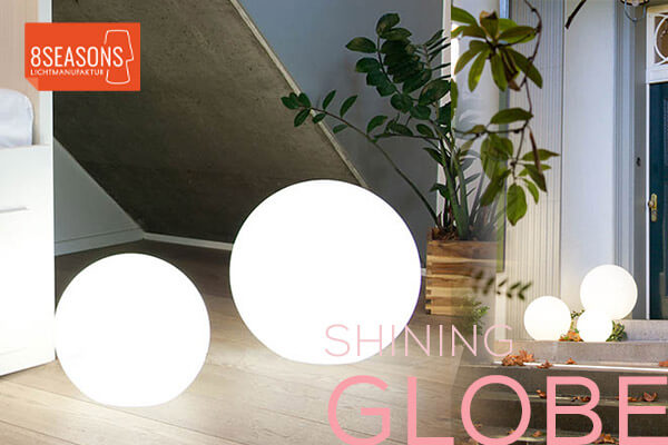 Kategoriebanner Marke 8 sesaons design shining globe