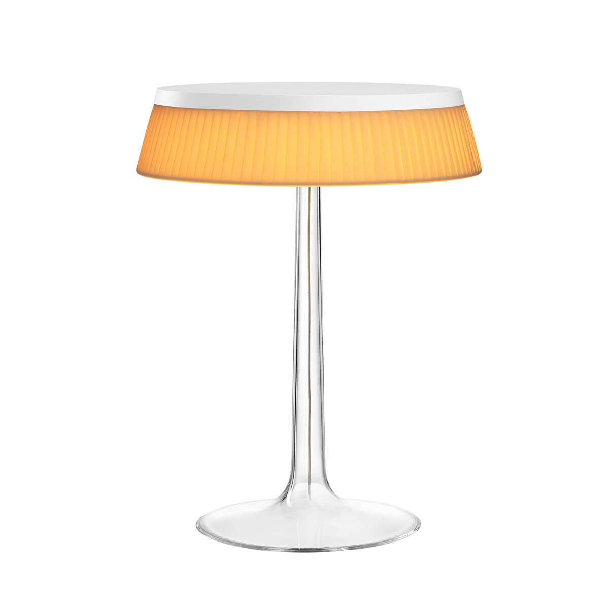 Bon Jour Tischleuchte, weiß