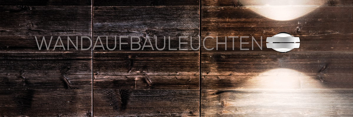 Kategoriebanner gewerbliche Wandaufbauleuchten